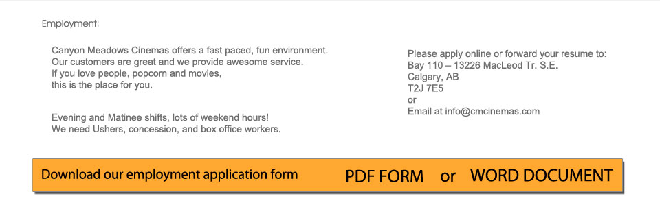 employment